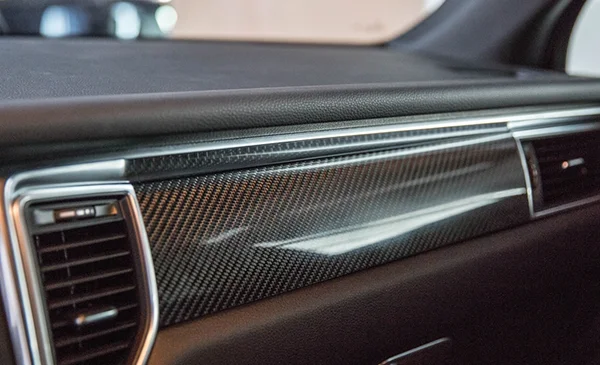 Macan Carbon Fiber Car Interior Mouldings sticker trim 2014-2018 Auto Styling
