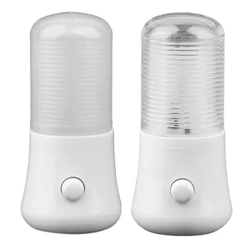 

LED Night Light Wall Plug-in Bright Light White Saving Energy AC Powered BJStore