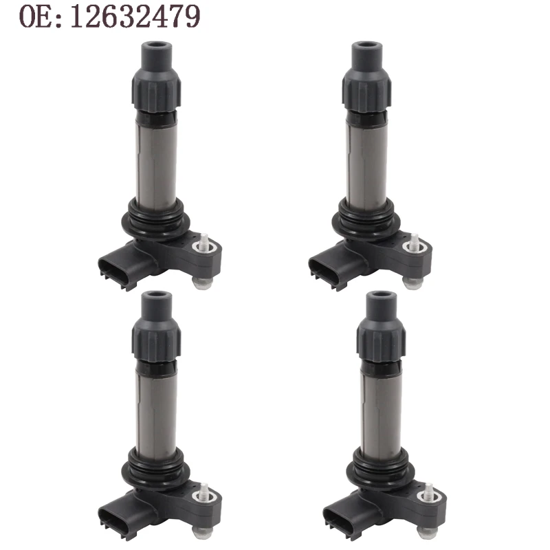4 шт. Катушка зажигания для 08-13 V6 3.6L Лакросс Camaro CTS Impala Terrain SRX 12632479 UF569 12610626 12618542 AN099700-1550