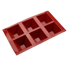 Комплект из 2 предметов для детей от 6 Двусторонняя призматический силиконовая форма для ручной работы мыло формы льда инструмент для создания украшений из диск пресс-форм