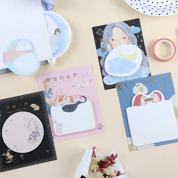 

Foodie Life Series Designs 30 pcs Fun Note Memo Pad Kawaii Stationery Notes Portable Notepad School Office Supply Papeleria