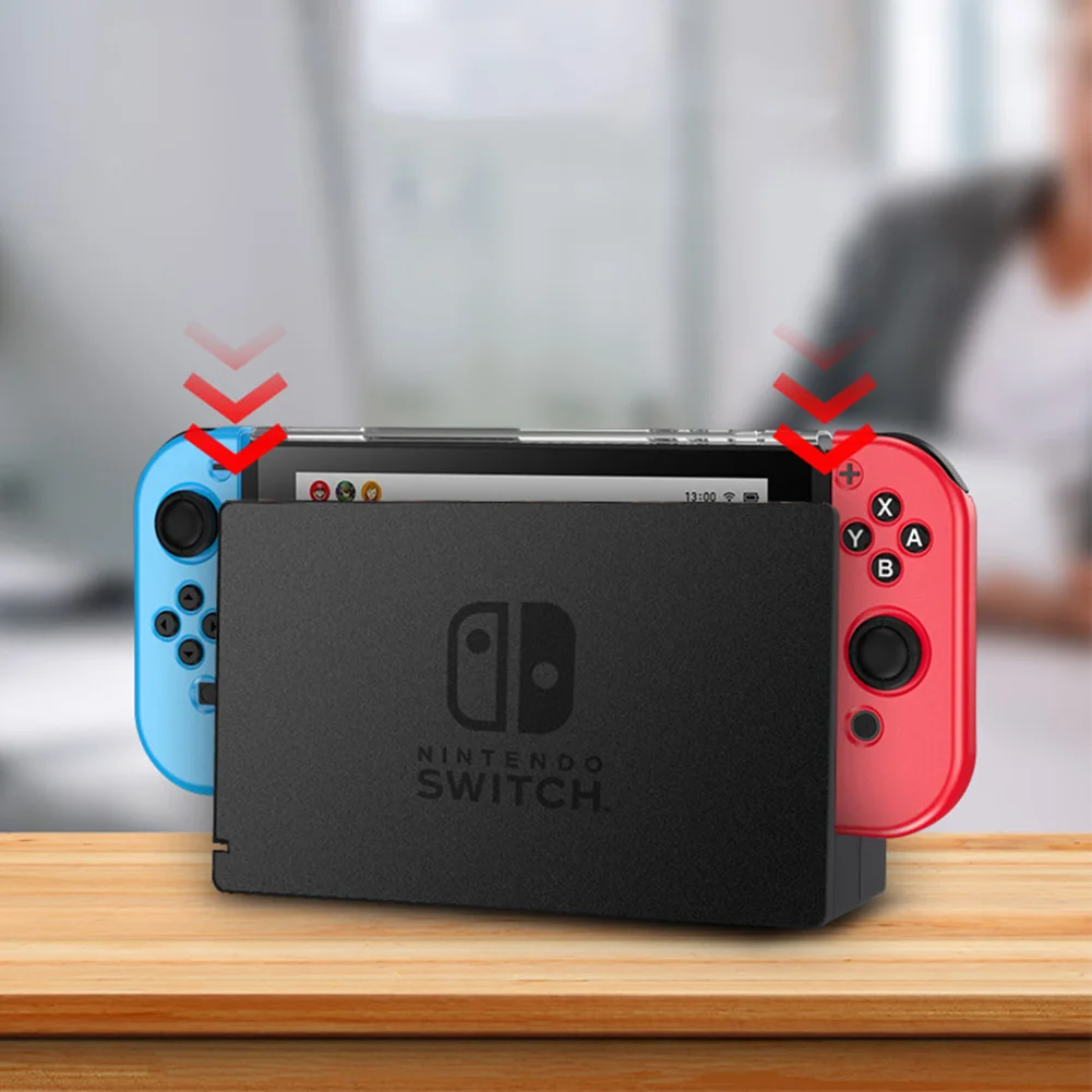 Магнитный Жесткий Чехол для геймпада из ПК для nintendo Switch NS Съемная оболочка игровой контроллер аксессуары с подставкой для nintendo Switch