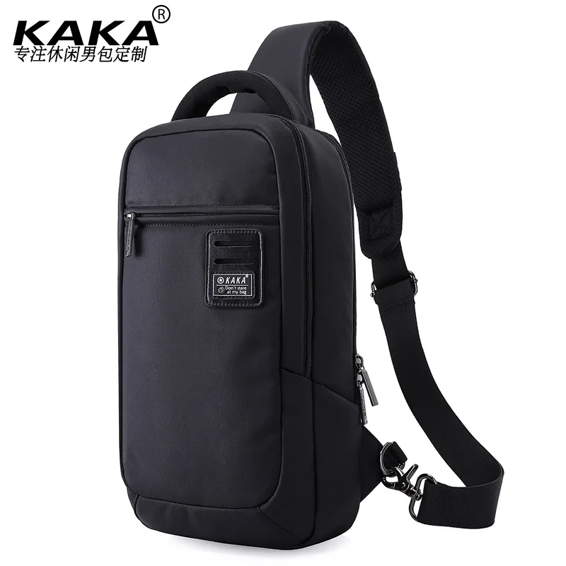 

Kaka Korean-style Large-Volume Multi-functional Lightweight Waterproof Men Chest Pack Guangzhou the Same Day Delivery