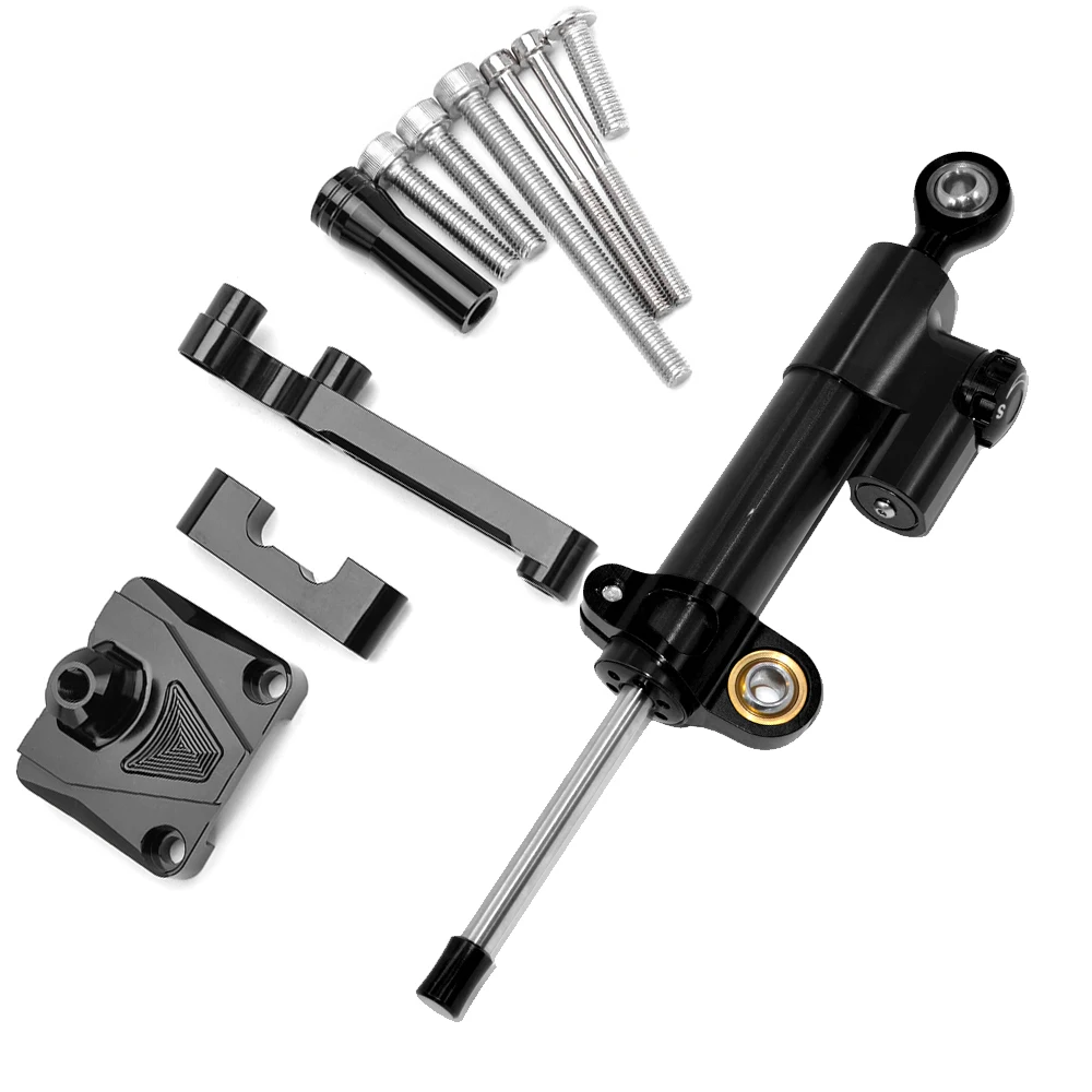 

CNC Motorcycle Stabilizer Steering Damper Mounting Bracket Support Kit For Kawasaki NINJA 250R EX250 2008-2012 Accessories