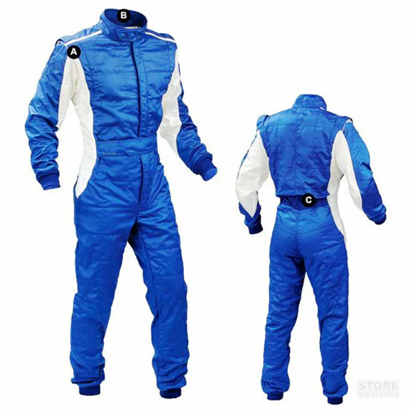 

Two Layer Windproof Kids Karting Car Suits Children Motorcycle Racing Club Exercise Clothing Overalls Riding Suits Moto Coverall