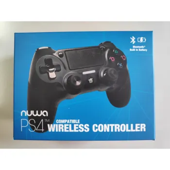 

Bluetooth control for PS4 brand NUWA-Includes recharge cord-New-Video Games