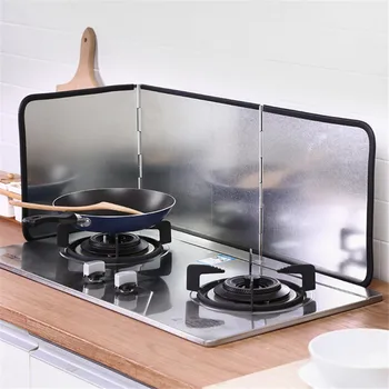 

Kitchen Oil Baffle Oil Splash-proof Oil Fume Insulation Oil Plate Stove Home Gas Stove Oil Baffle Kitchen Utensils Oil Shield
