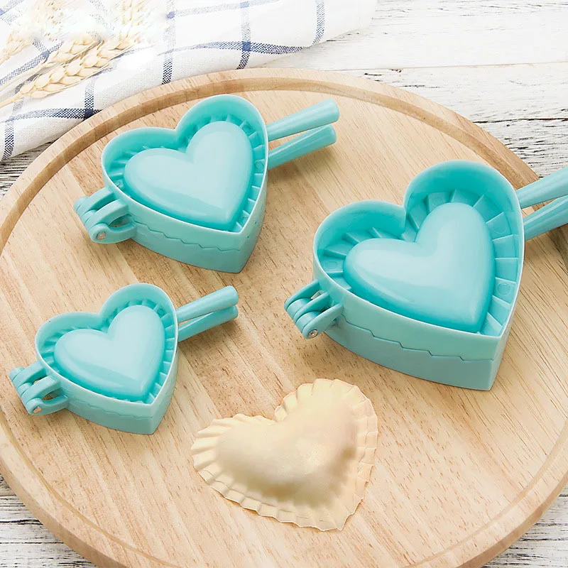 

1PC 3 Model Dumpling Plastic Molds Home Kitchen DIY Baking Accessories Press Jiaozi Dough Ravioli Mould Portable Maker Tools