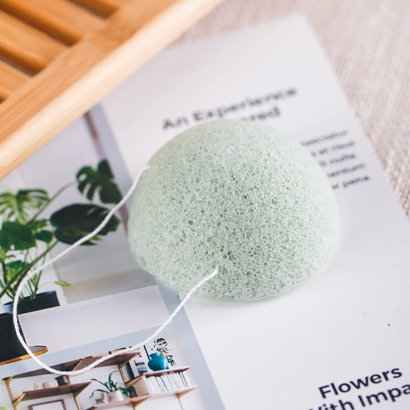 Beauty Konjac спонж для лица чистый удалить макияж