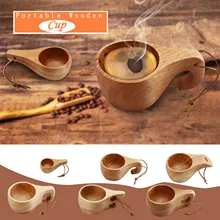 Finland Kuksa деревянная чашка Чай Портативный Кофе кружка с ручка из резины и дерева с двумя отверстиями коровьей веревкой сока, молока, бутылка для воды Finland Kuksa деревянная чашка Чай Портативный Кофе кружка с ручка из резины и дерева с двумя отверстиями коровьей веревкой сока, молока, бутылка для воды