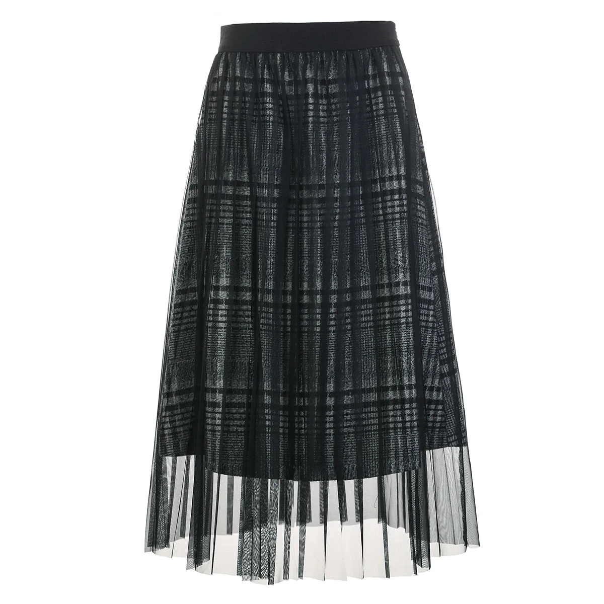 Vero Moda милые женские двухслойные юбки в клетку | 318416509|