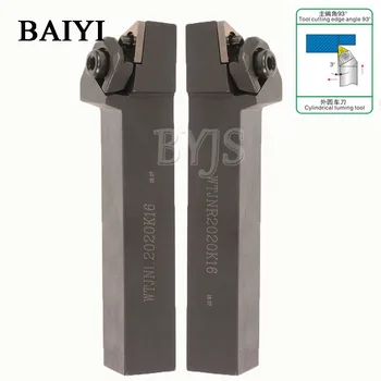 

WTJNR2020K16 WTJNL 2020K16 Indexable External Cutting turning tool holder Lathe CNC Turning Cutter Lathe tool Holder For TNMG16