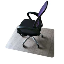 Прозрачный износостойкий прямоугольный нескользящий коврик из ПВХ для дома и офиса, легко чистится, защита для пола, компьютерное кресло, коврик