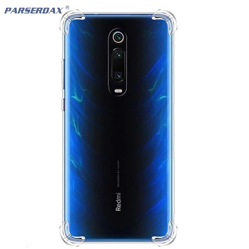 Прозрачный защитный сверхпрочный ТПУ бампер чехол для Xiaomi Redmi K20 Pro 7 7A 6 6A 5 Plus 5A 4A 4X Go прозрачный, мягкий чехол 100 шт