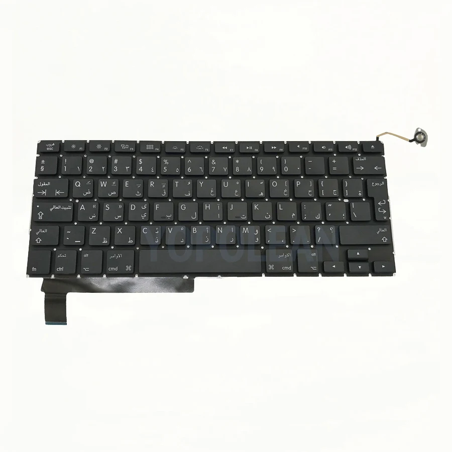 3 шт./лот арабская клавиатура для MacBook Pro, моноблок 1" A1286 2009 2010 2011 2012 лет