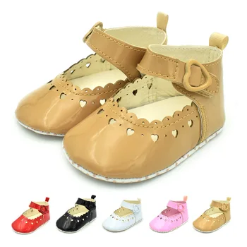 

New Fashion Baby Girls Baby Shoes Cute Newborn First Walker Shoes Infant Letter Princess Soft Sole Bottom Anti-slip Shoes