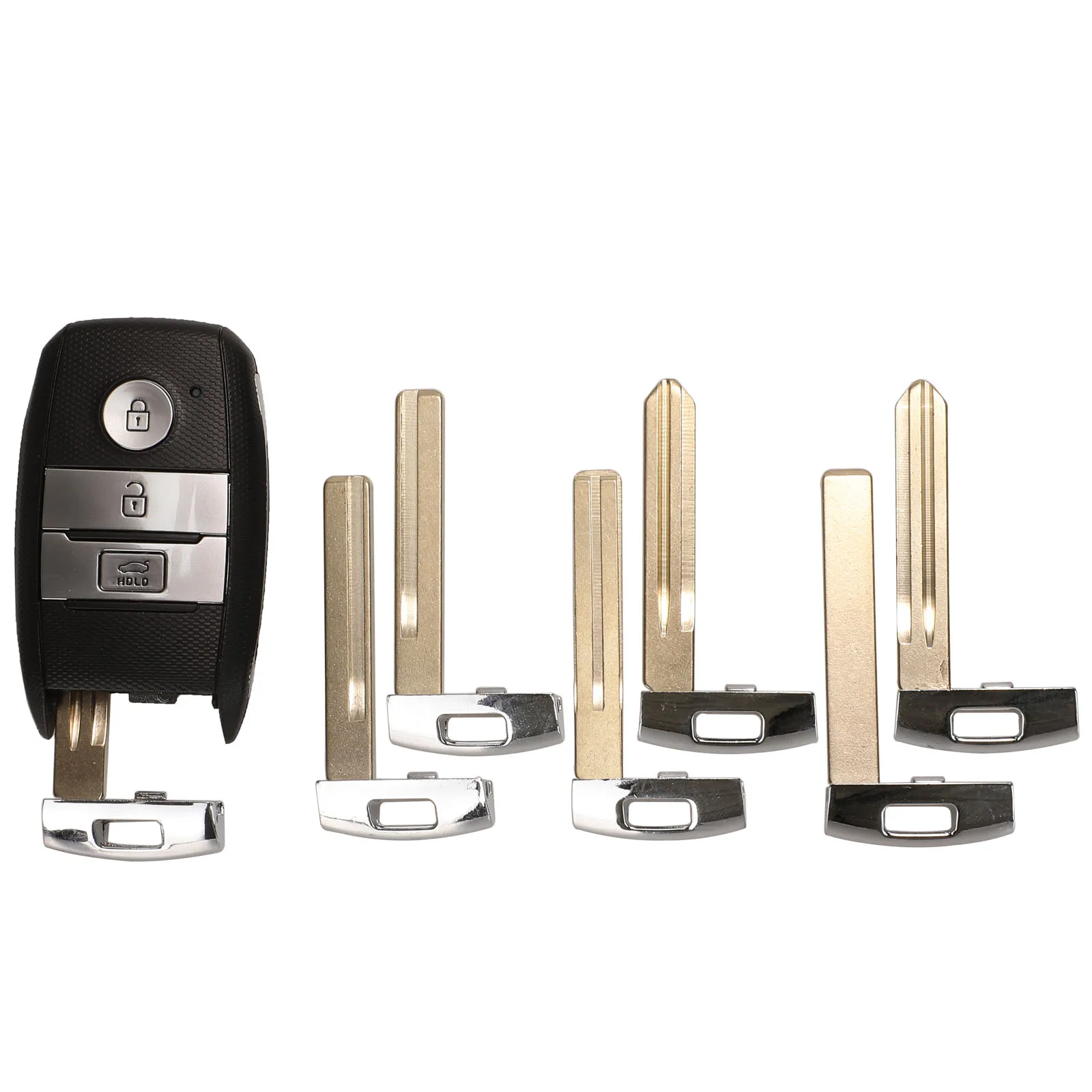 Jinyuqin 5 Pz/lotto Auto Smart Remote Key Case Fit per Kia K5 Sportage Sorento Uncut Lama di Ricambio Borsette 7 Jinyuqin 5 Pz/lotto Auto Smart Remote Key Case Fit per Kia K5 Sportage Sorento Uncut Lama di Ricambio Borsette - Ha8fa1e15c77b49dab798e670302dc842I