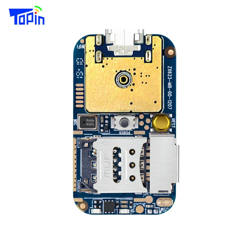 

New Arrival ZX623W GPS Tracker Module Cheap GSM Wifi LBS Locator PCBA SOS Web APP Tracking Voice Recorder TF Card SMS Coordinate