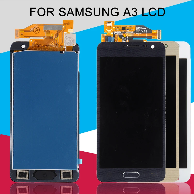 Catteny A3 дисплей для samsung Galaxy 2015 lcd кодирующий преобразователь сенсорного экрана в