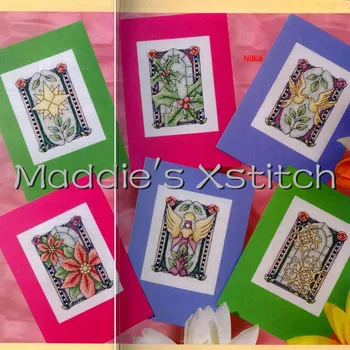 

CD115 14ct Cross Stitch Kit Card Package Greeting Card Needlework Counted Cross-Stitching Kits Christmas Gift NATURAL WONDERS