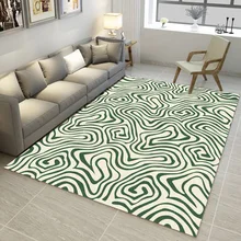 Скандинавский 3D геометрический цветной ковер с принтом для гостиной, спальни, Противоскользящий коврик для пола, модная кухонная ковровая зона