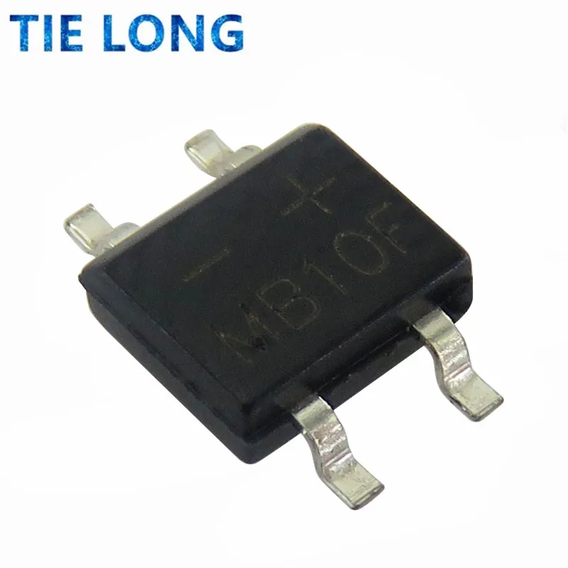 Diode Bridge Rectifier 50PCS MB10F 1A 1000V SOP-4 Diode Bridge Rectifier