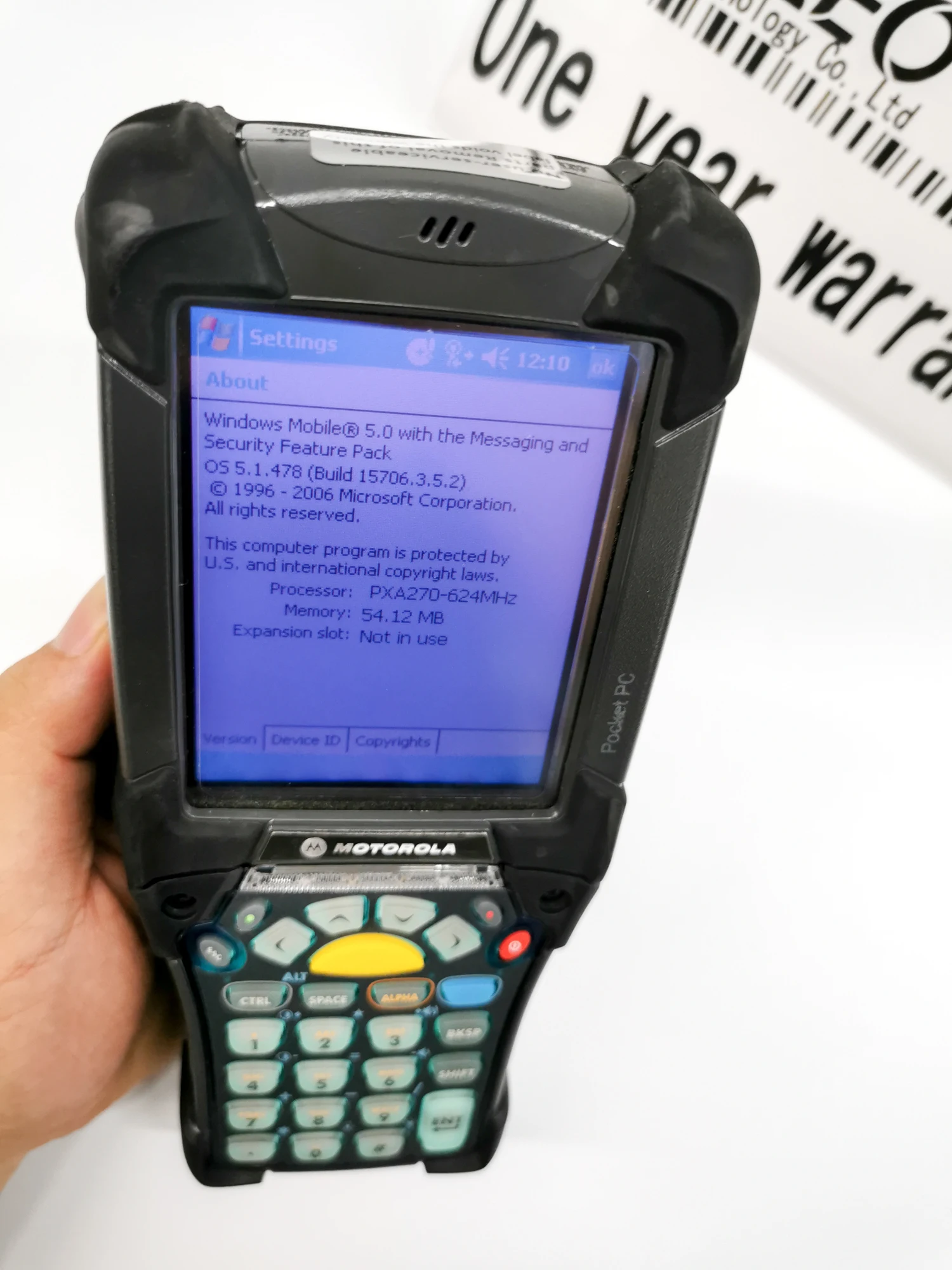 MC9094-SKCHJAHA6WR для символ Motorola Windows Mobile беспроводной сканер штрих-кода BlueTooth Wi-Fi 1D 2D Imager 128 МБ qr-код