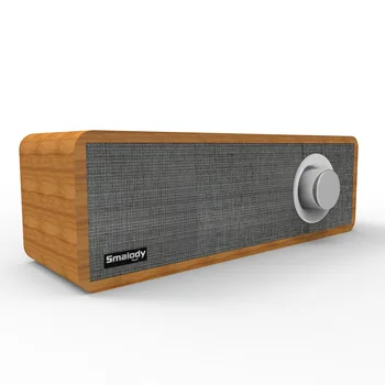 

R15C Wooden Portable Bluetooth Speaker Retro Mini Portable Wireless Bluetooth Speaker Radio HIFI Subwoofer Speaker
