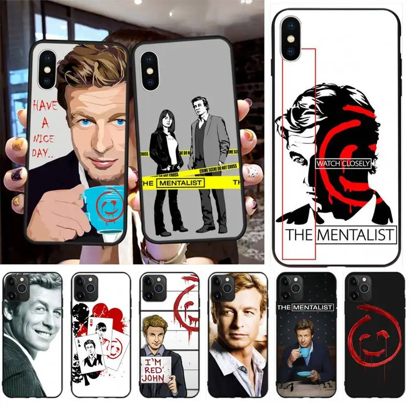 Чехол CUTEWANAN с изображением мастилиста Красного Джона Симона Бейкера для iPhone 11 pro XS