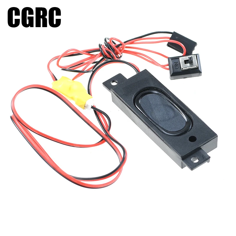 Model RC Police Car Voice Sound Siren for 1/10 RC Crawler Drift 1/14 Tamiya Truck TRX4 SCX10 SCANIA MAN  HSP HPI Kyosho DIY Part