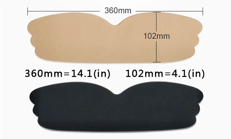 New Women Underwear Accessories Strapless Reusable Silicone Invisible Push Up Pads Adhesive Nipple Covers Breast Lift Tape Bra