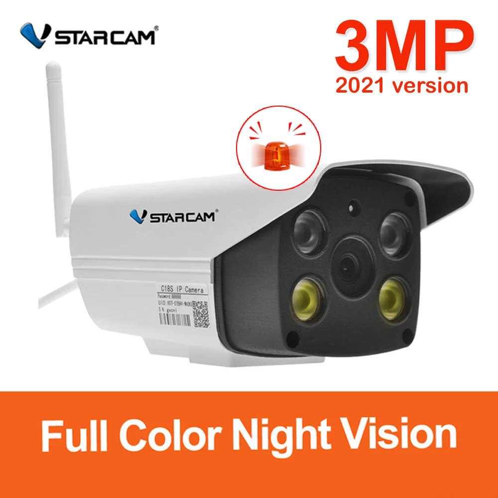 Камера видеонаблюдения Vstarcam 3 Мп Wi Fi 2 МП 1080P|Камеры видеонаблюдения| |