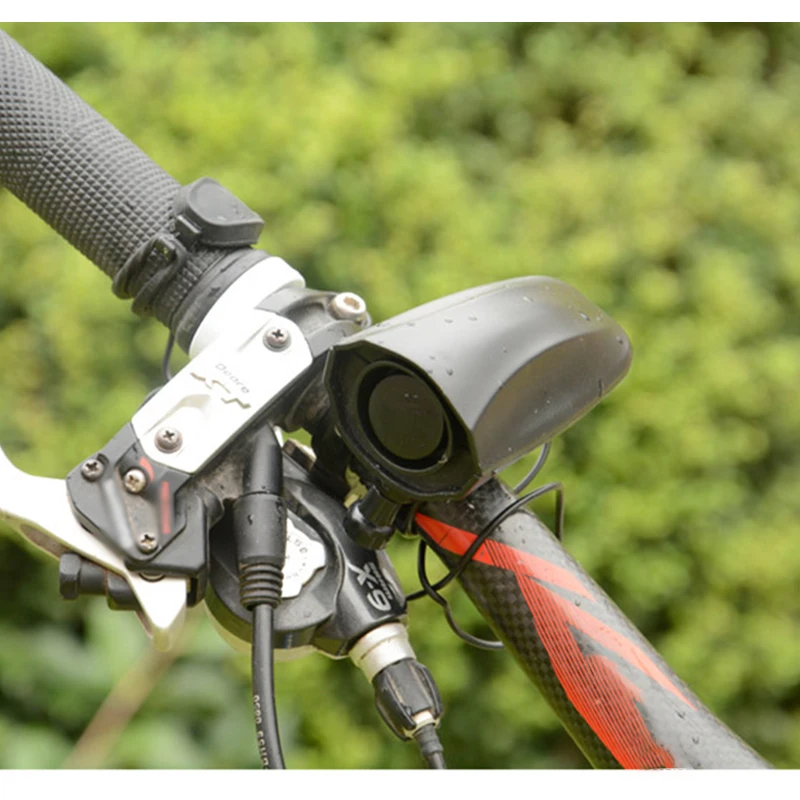 Велосипедный звонок с высоким децибелем Электрический звуковой сигнал сирена