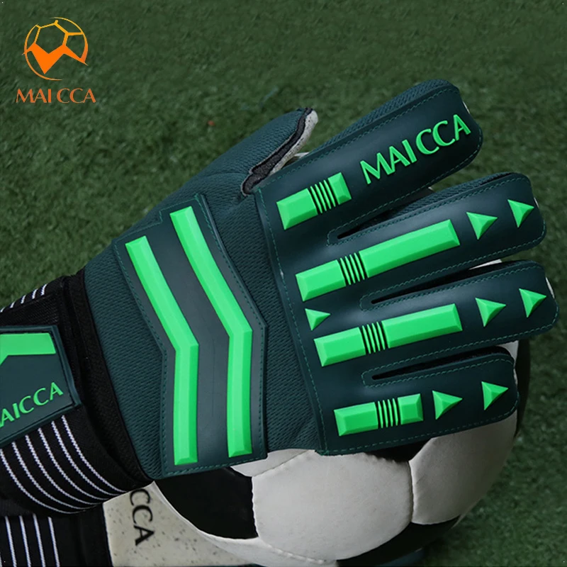 Профессиональные перчатки Goalkeeper прочные для защиты пальцев футбольные