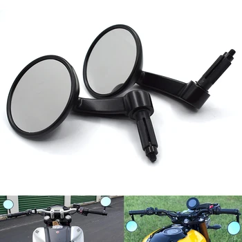

Universal motorbike 7/8" 22mm handlebar motorcycle rearview mirror For Yamaha YZF600R YZF750 YZF1000 R XJR1300 FJR1300 XTZ1200