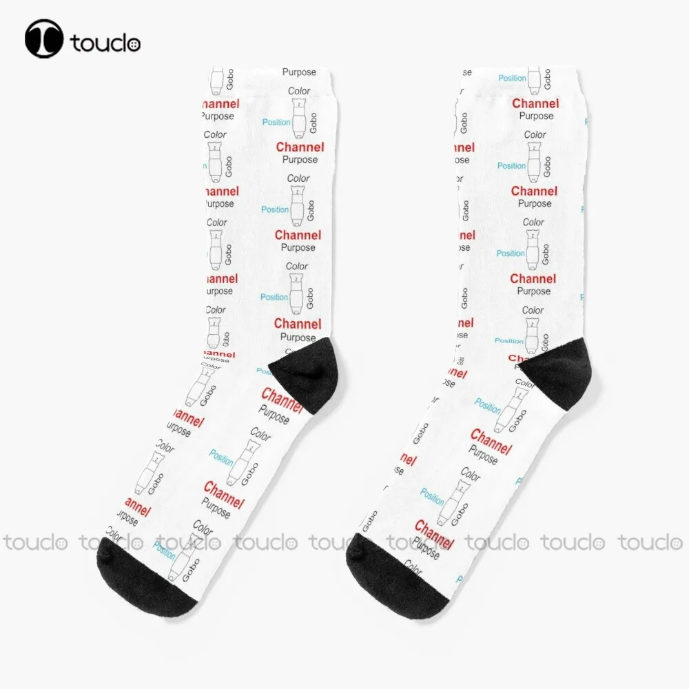 

Lighting Typical Socks Womens Soccer Socks Personalized Custom Unisex Adult Teen Youth Socks 360° Digital Print Christmas Gift