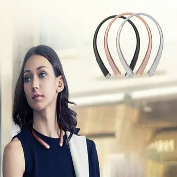 

Portable Sport Bluetooth Headset Stereo Wireless Headphone Fashion Neck Hanging Earphone for iphone xiaomi