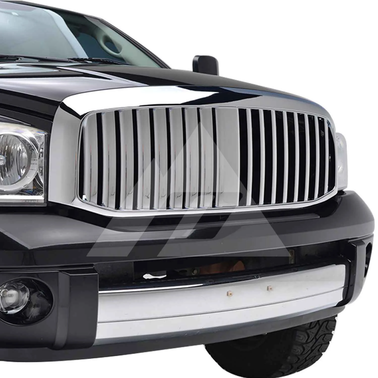 Для 2006 2007 2008 Dodge Ram 1500/2007 2008 2009 Dodge Ram 2500 3500 ABS Хромированная вертикальные решетка