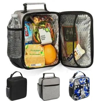 

Fashion Insulated Lunch Bag Coolbag Work Picnic Food School Storage Box
