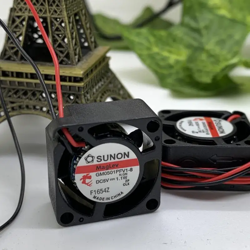 SUNON GM0501PFV1-8 5V 1,1 W 2010 2 см; 20x20x10 мм маленький охлаждающий вентилятор