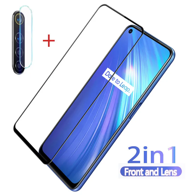 Защитное стекло для камеры 2 в 1 OPPO Realme 6 pro realme6 6pro 6i закаленное real me i 5'' |