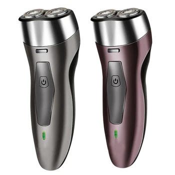 

Electric Shaver Razor Men Washable USB Rechargeable Wireless 3D Smart Control Shaving Beard Machine