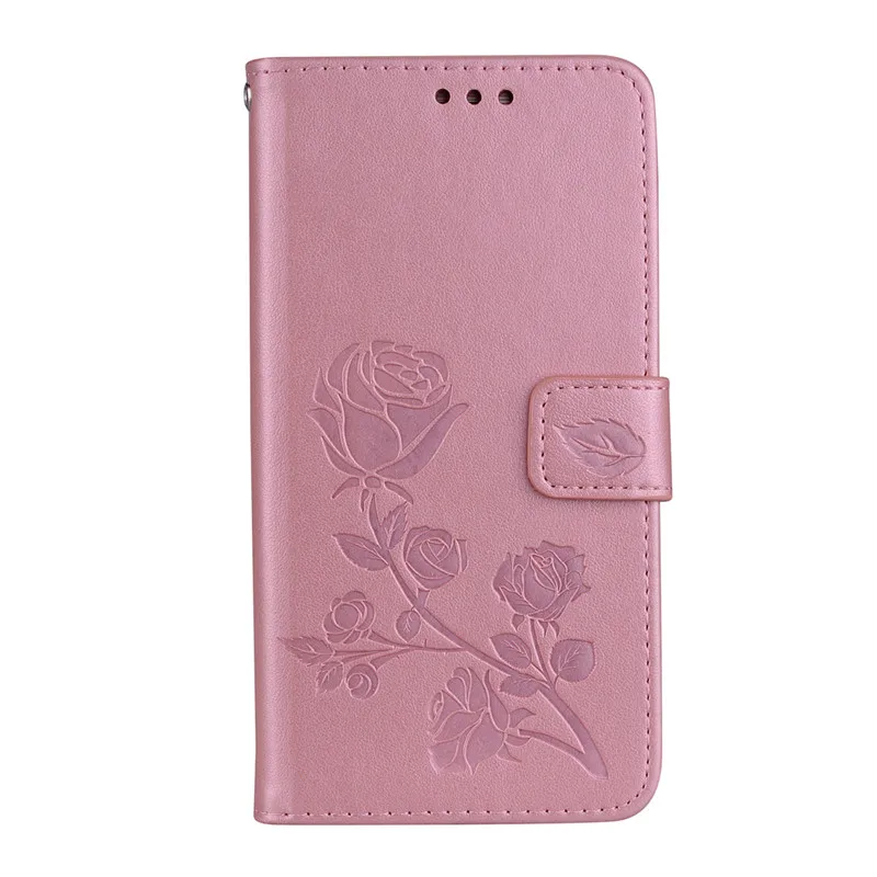 Rose Gold Чехол для huawei P9 Lite vns-l21 vns-l31 P9lite чехол для huawei P9 Lite кожаный флип-чехол для huawei P9 Lite - Цвет: Rose Gold