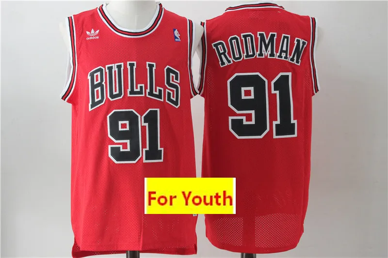 As photo Все сшитые, быстро, молодежные, для детей, Wendell Carter Jr. Zach LaVine Lauri Markkanen, Джерси, Скотти, Пиппен, Деннис Родман - Цвет: As photo