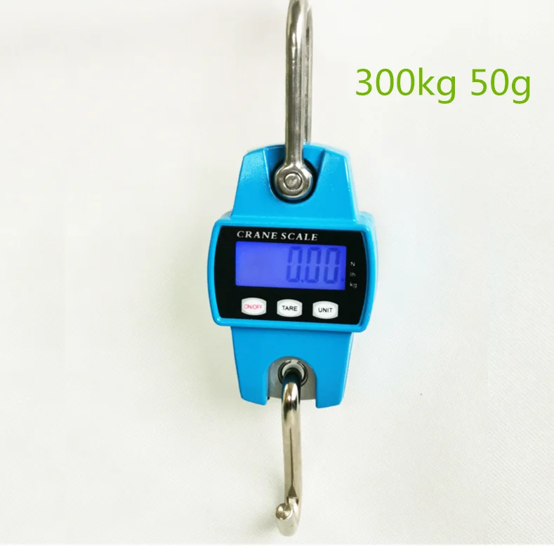 A 150 кг 200 кг 300 кг 500 кг ЖК-цифровые весы для багажа сверхмощные весы с подвесным крючком портативные цифровые весы из нержавеющей стали Скидка 40 - Цвет: A