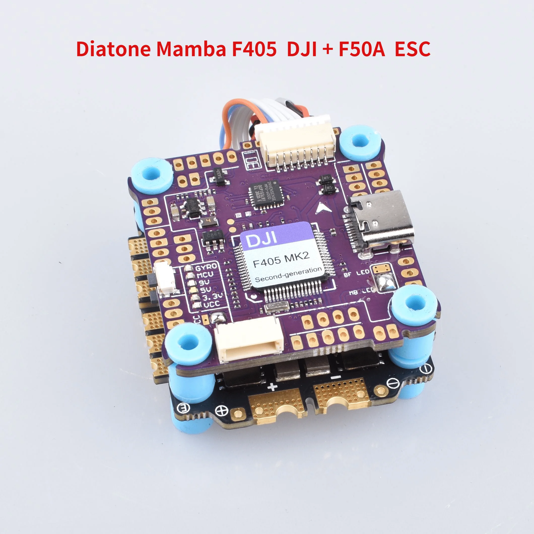 Diatone Mamba F405DJI F50 50A 3-6S Betaflight Flight Controller DSHOT600 FPV Racing Brushless ESC