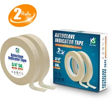 

Dental Tape Sterilization Indicator Autoclave tape Dental Cleaning Oral Care Supply Teeth Whitening Accessories