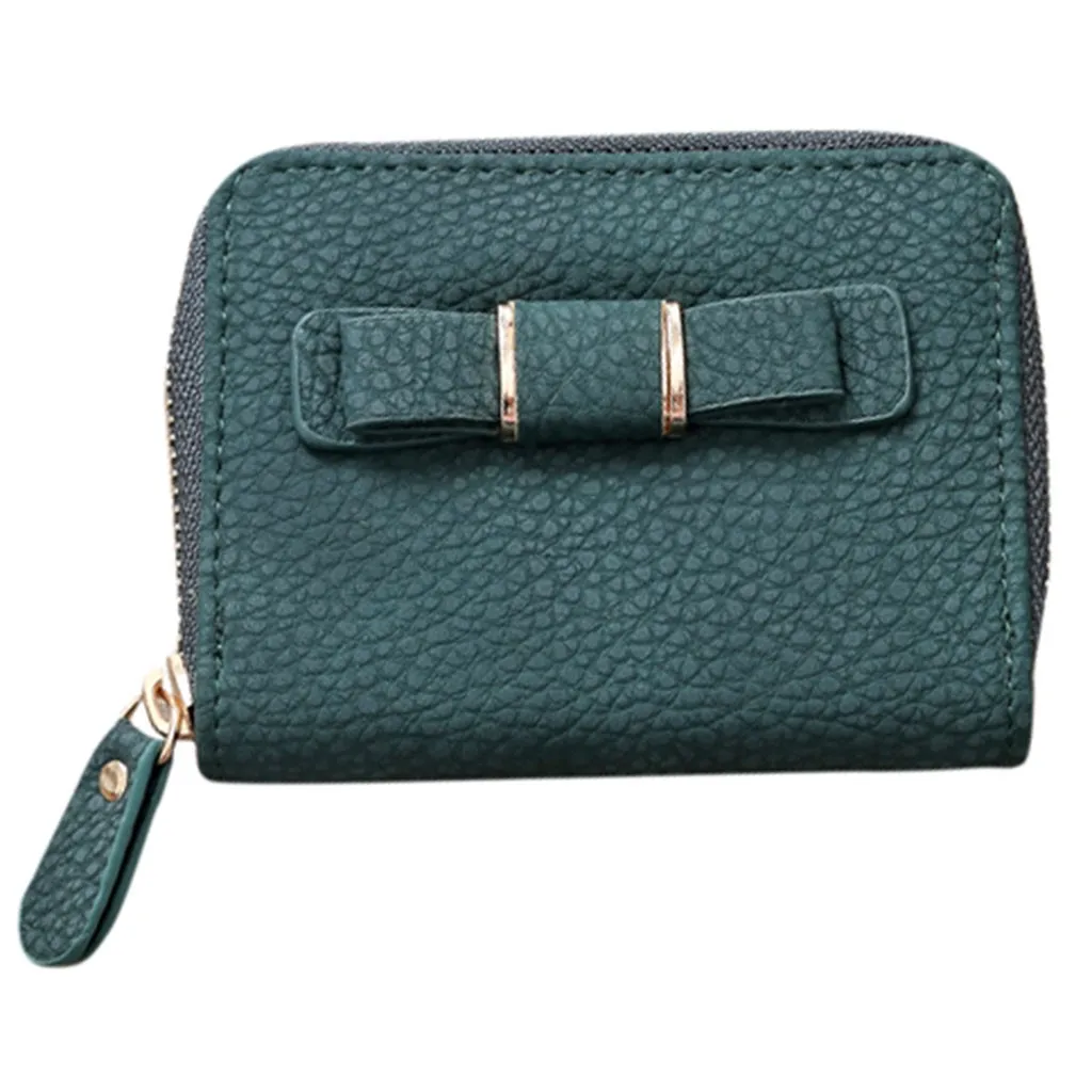 MAIOUMY женский кошелек samll carteira masculina модный мини-кошелек женский короткий клатч с бантом студенческий кошелёк для монет Сумки для ключей