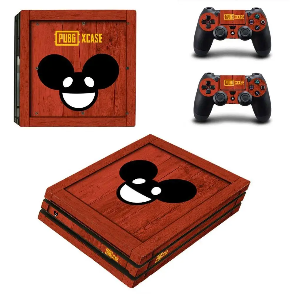 Game PUBG PS4 Pro Sticker Play station 4 Skin Sticker Decals For PlayStation 4 PS4 Pro Console & Co