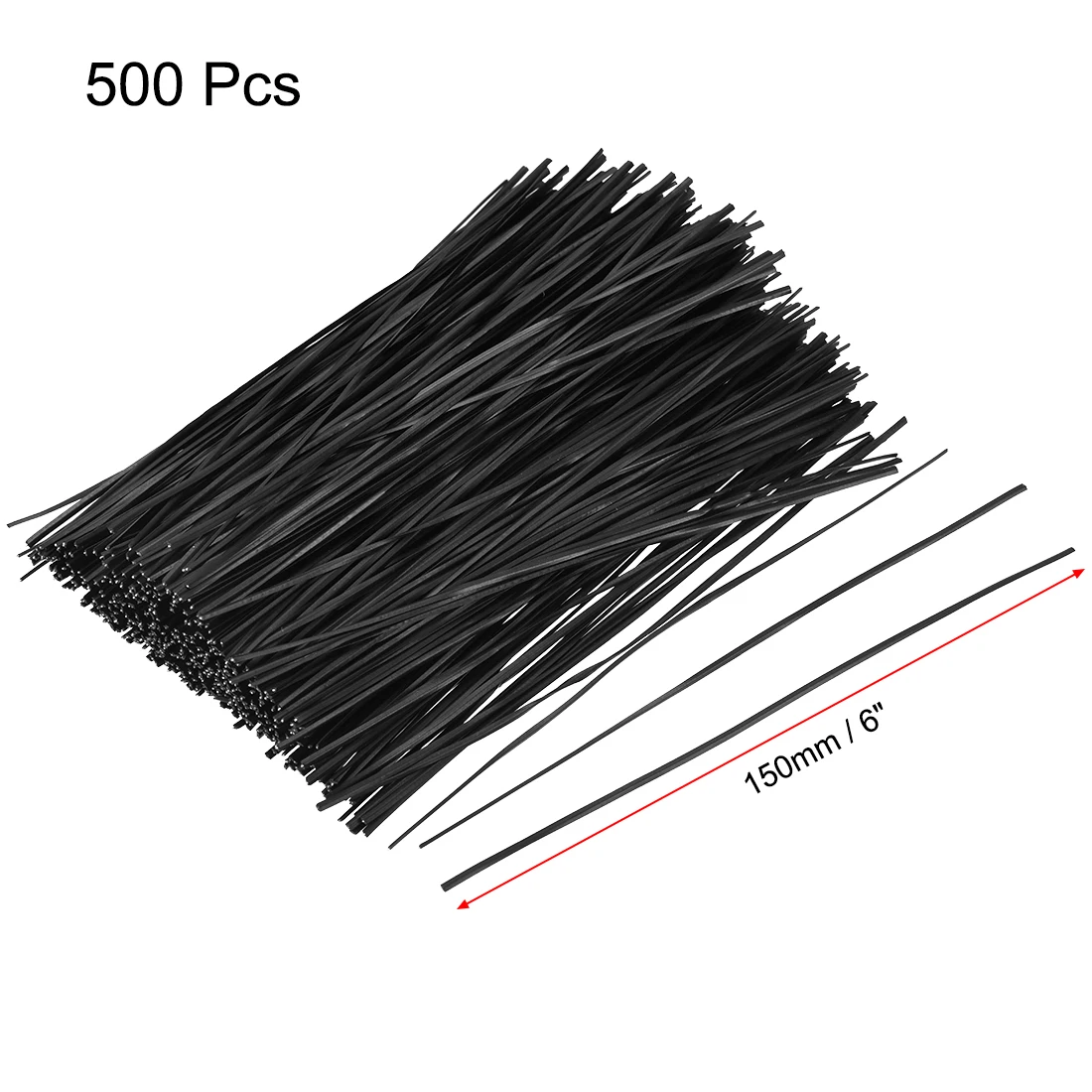 6 Inches Metallic Twist Ties Reusable Cable Cord Wire Ties White 500pcs 6 Inches Metallic Twist Ties Reusable Cable Cord Wire Ties White 500pcs